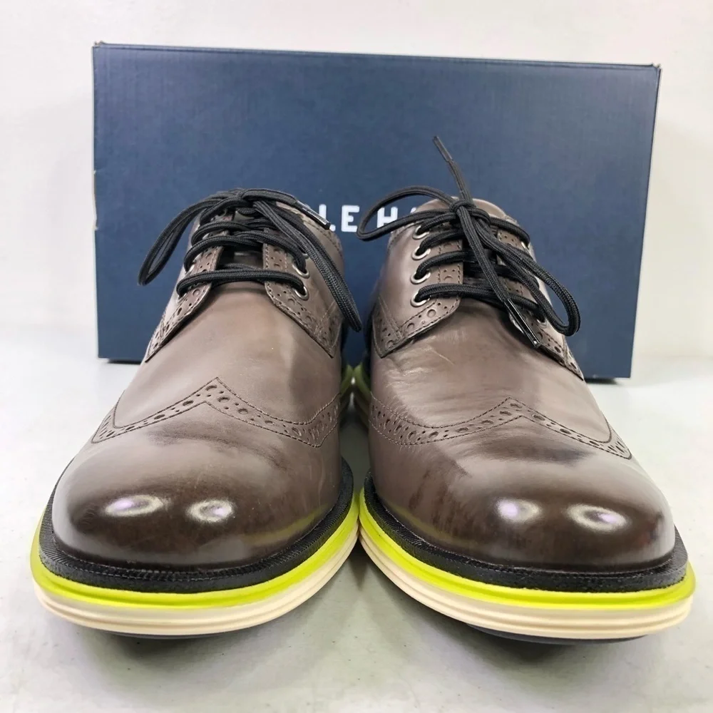 Cole Haan Original Grand Lux Wingtip Oxford Dress Shoes